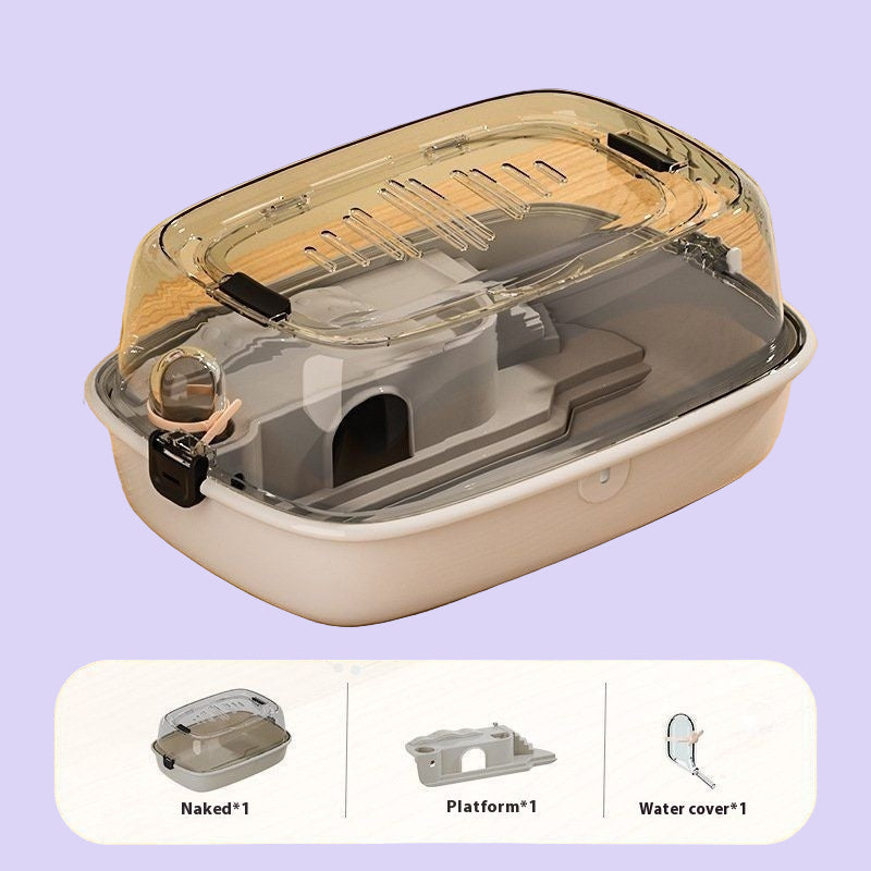Hamster Special Oversized Transparent Acrylic Cage