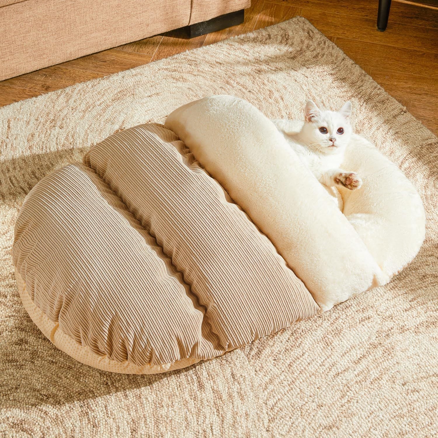 Ultra Soft Cute Plush Pet Bed