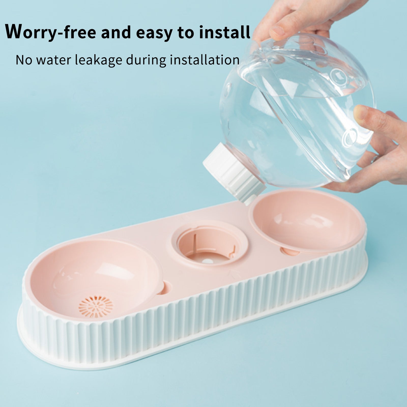 Plastic Pet Feeding Drinkers