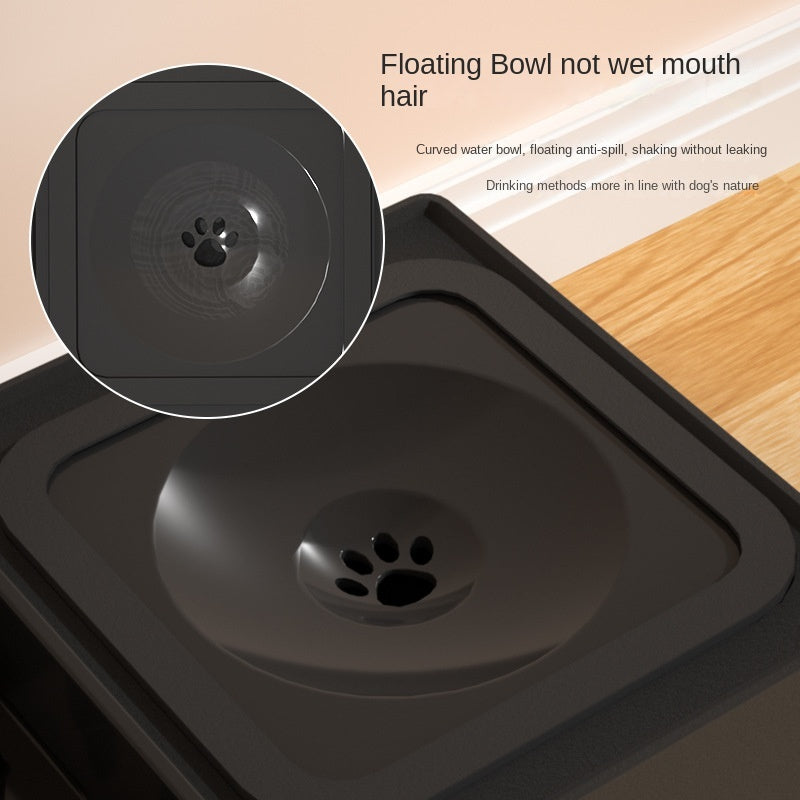 Stainless Stand Adjustable Height Pet Feeding Bowl