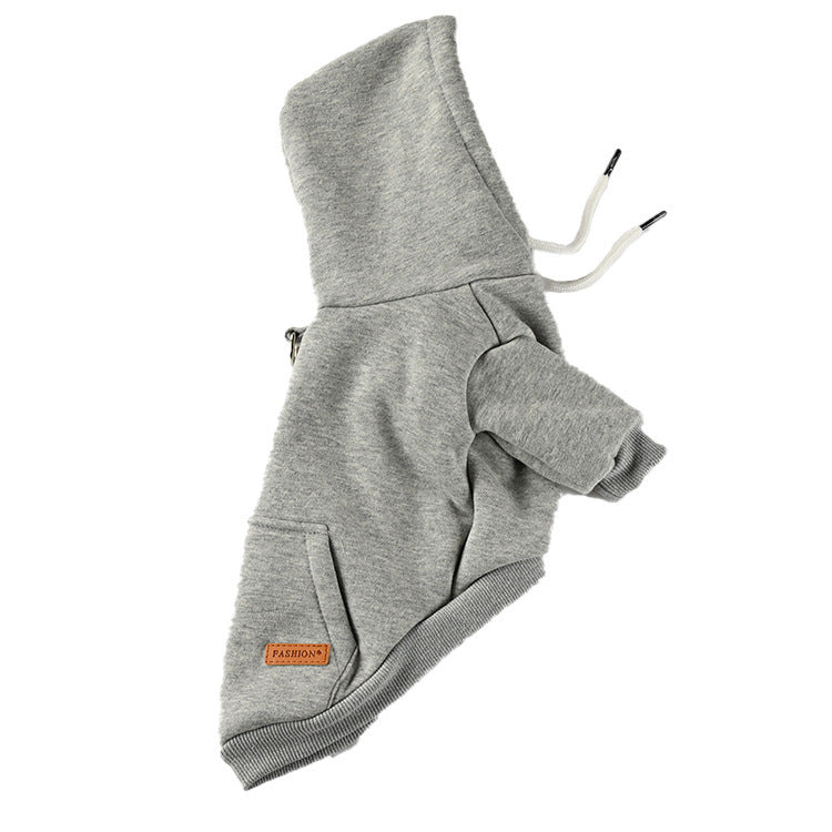 Pet Simple Hooded Sweater