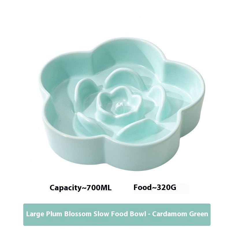 Pet Ceramic Slow Feeding Bowl