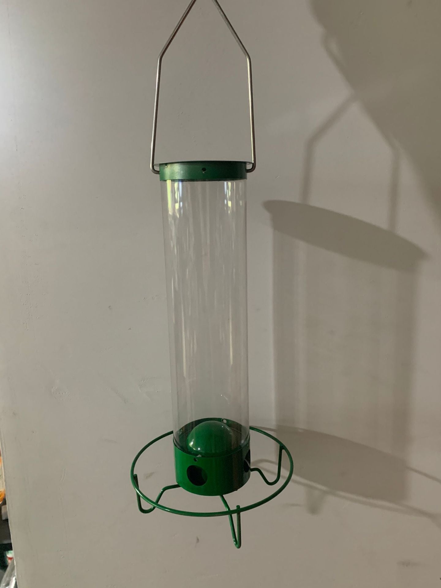 Metal Hanging Hummingbird Feeder