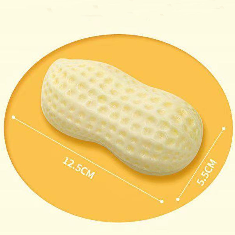 Peanut Squeaking Dog Chewing Toy