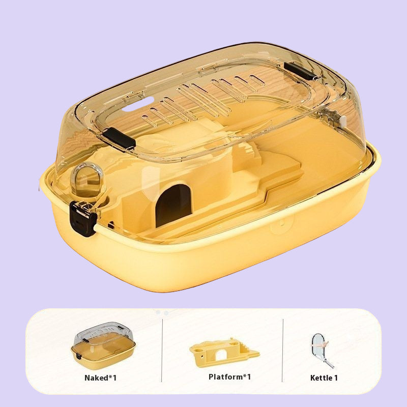 Hamster Special Oversized Transparent Acrylic Cage
