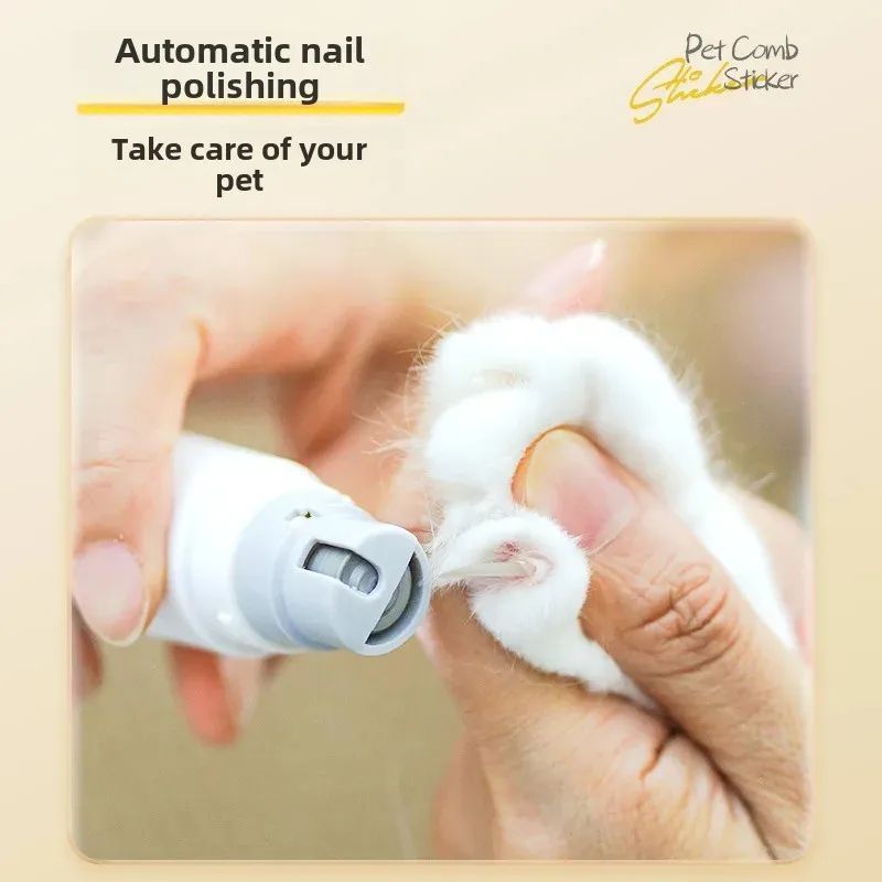 Rechargeable Two-In-One Pet Grooming Cleaning Brush