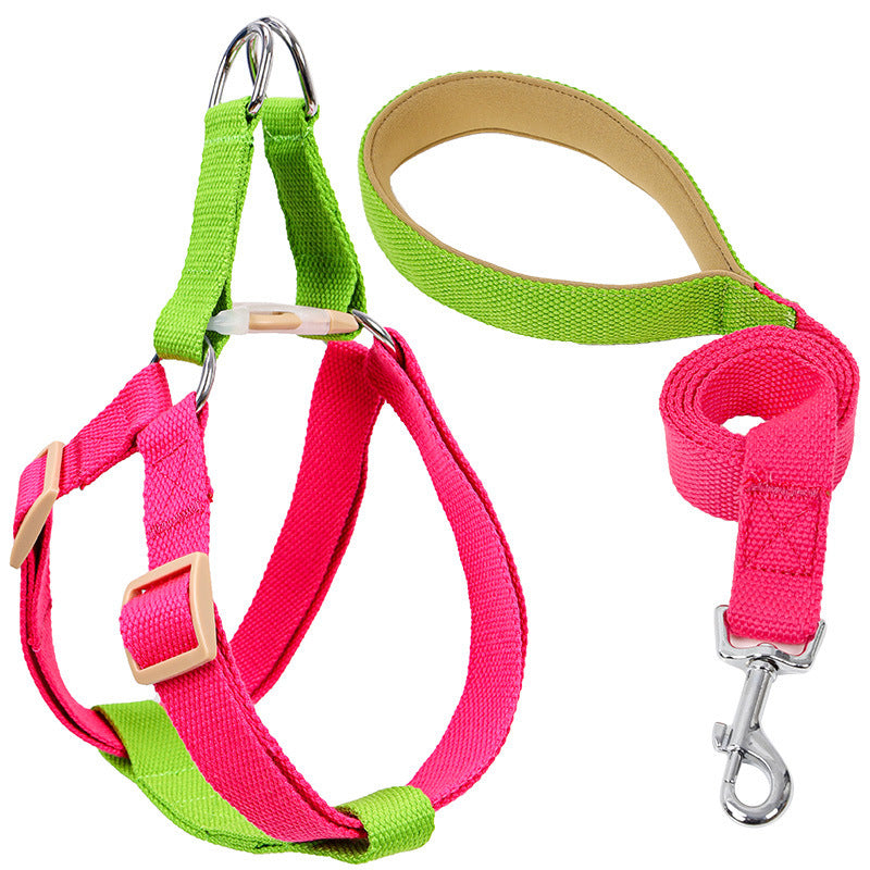 Color Pet Drawstring Leash