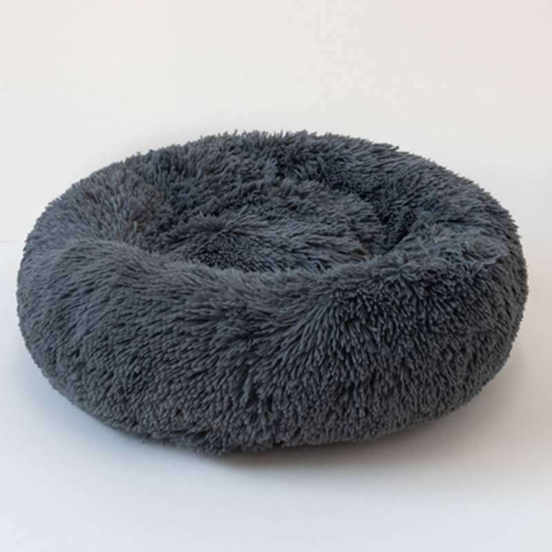 Plush Round Dog Bed