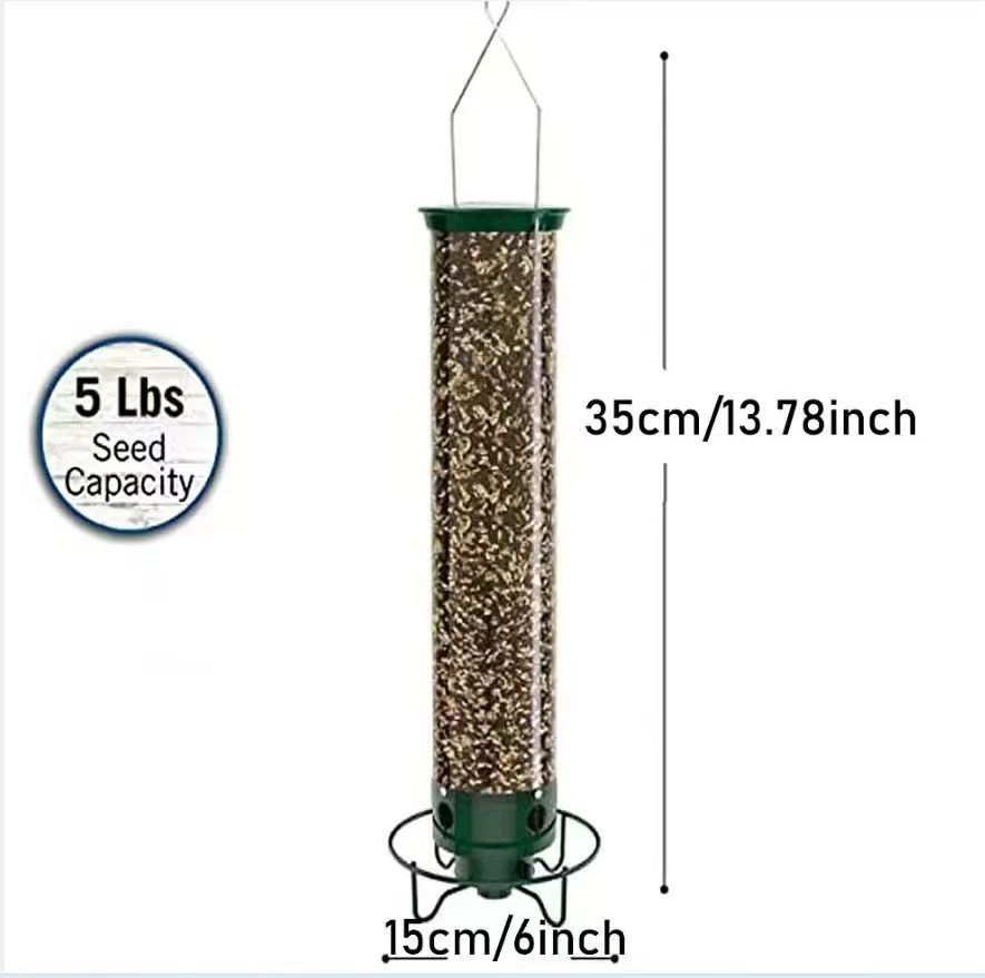 Metal Hanging Hummingbird Feeder