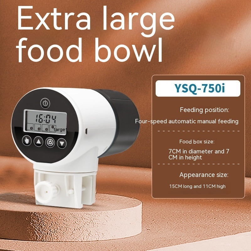 Fish Tank Intelligent Timing Feeder