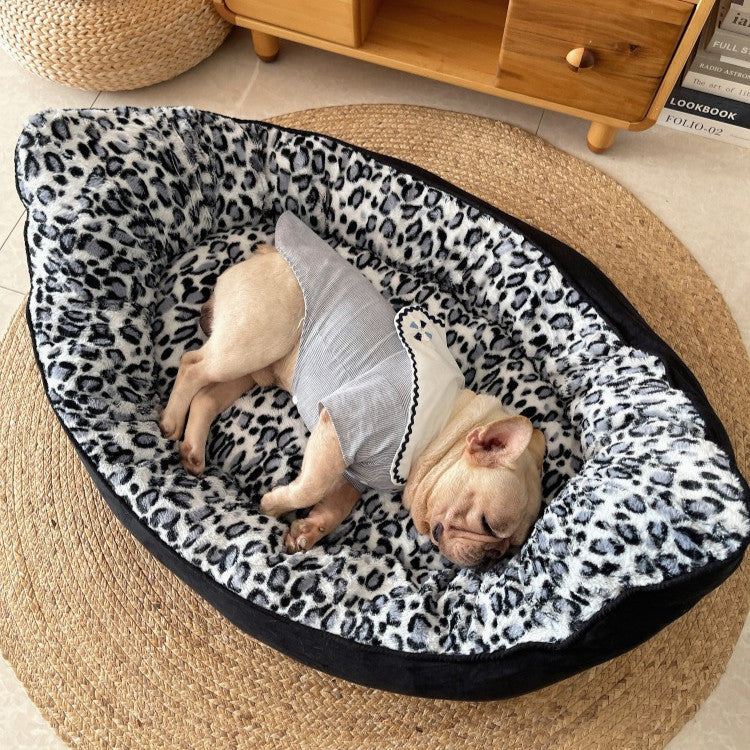 Thickened Plush Dog Bed