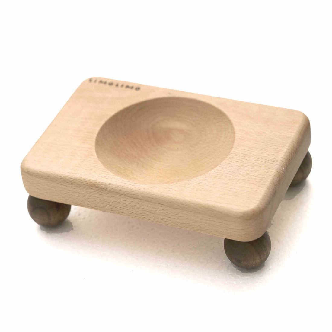 Solid Wood Pet Bowl Feeding Bowl