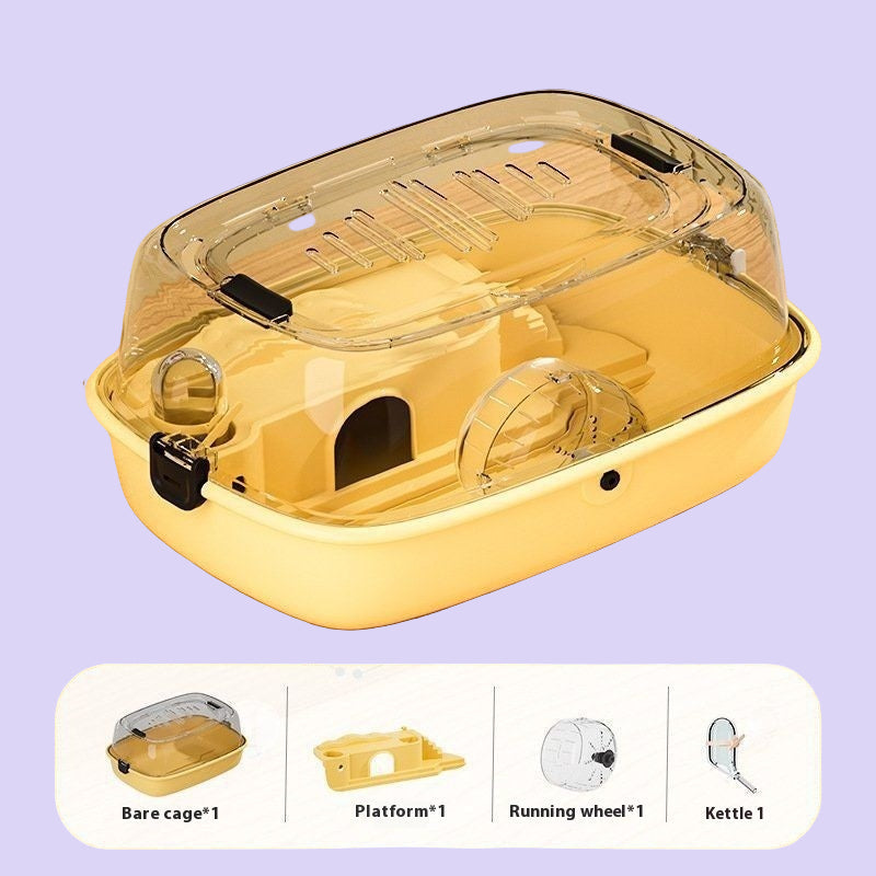 Hamster Special Oversized Transparent Acrylic Cage