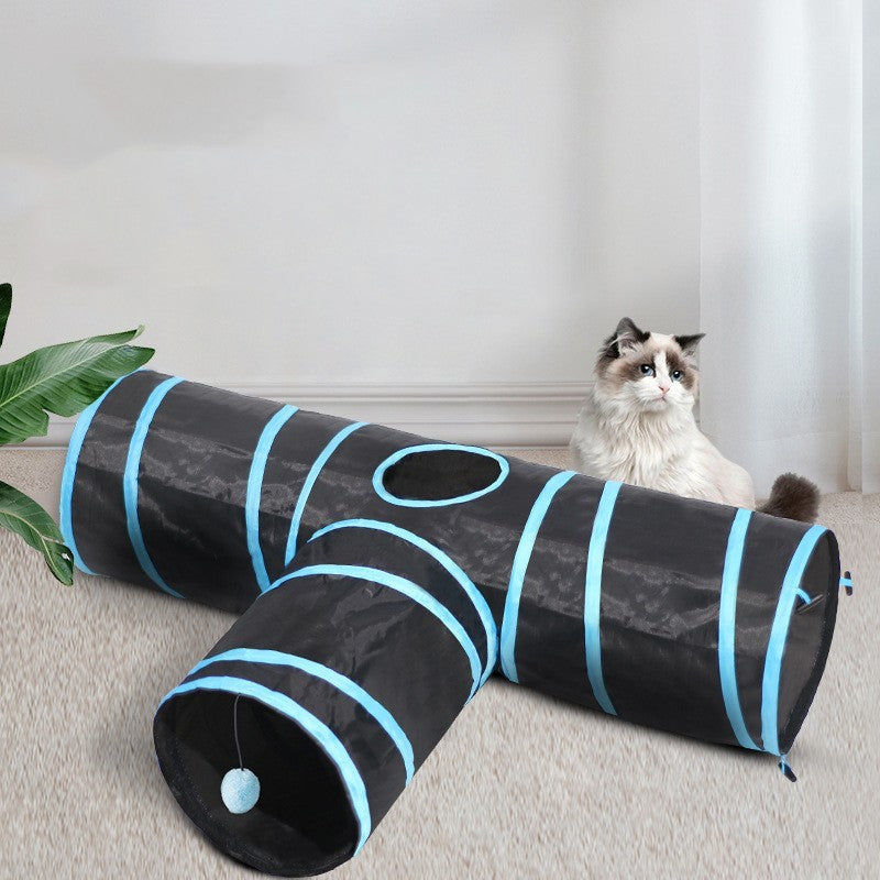 Tunnel Foldable Pet Climbing Path Toys