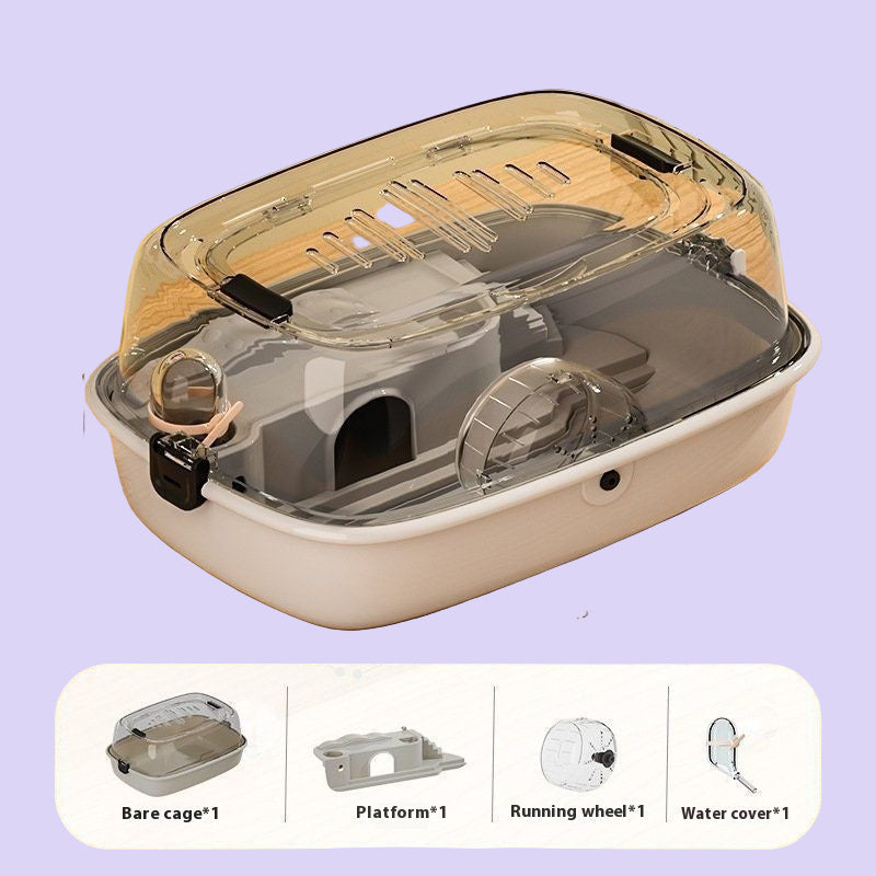 Hamster Special Oversized Transparent Acrylic Cage