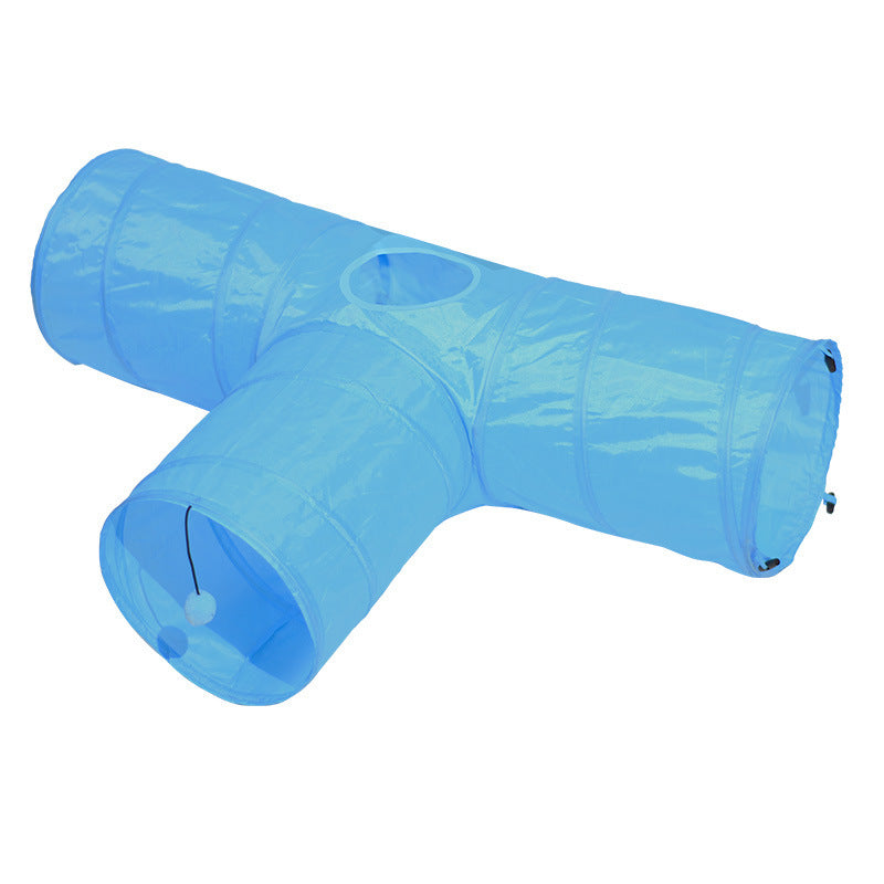 Tunnel Foldable Pet Climbing Path Toys