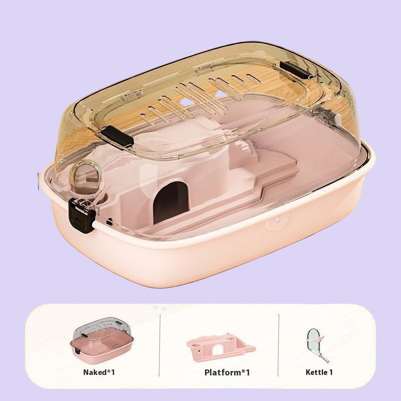 Hamster Special Oversized Transparent Acrylic Cage