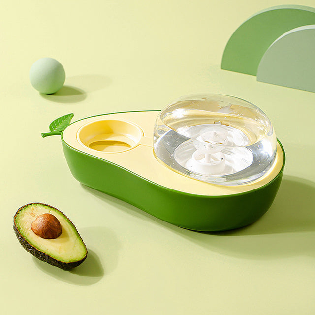 Automatic Pet Avocado Shape Feeder
