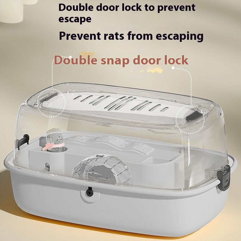 Hamster Special Oversized Transparent Acrylic Cage