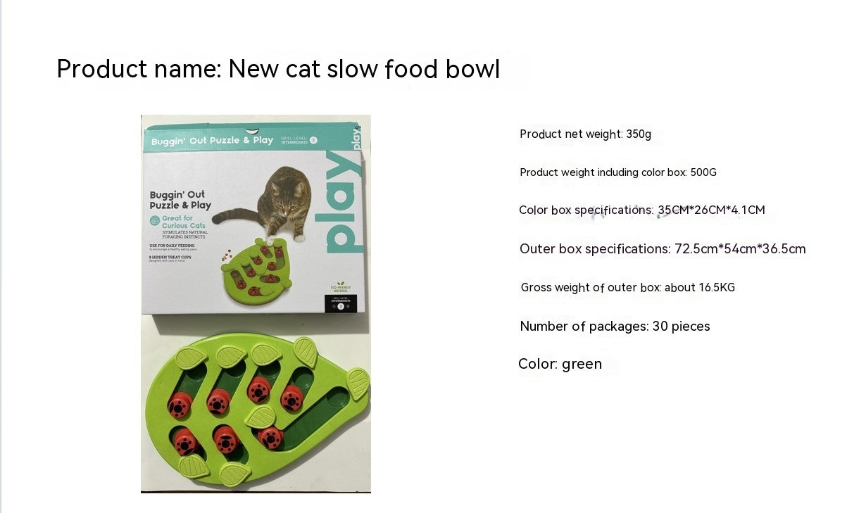 Christmas Pet Slow Feeding Bowl