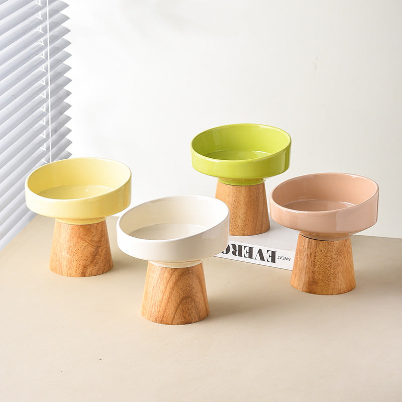 Cat Ceramic Feeding Bowl