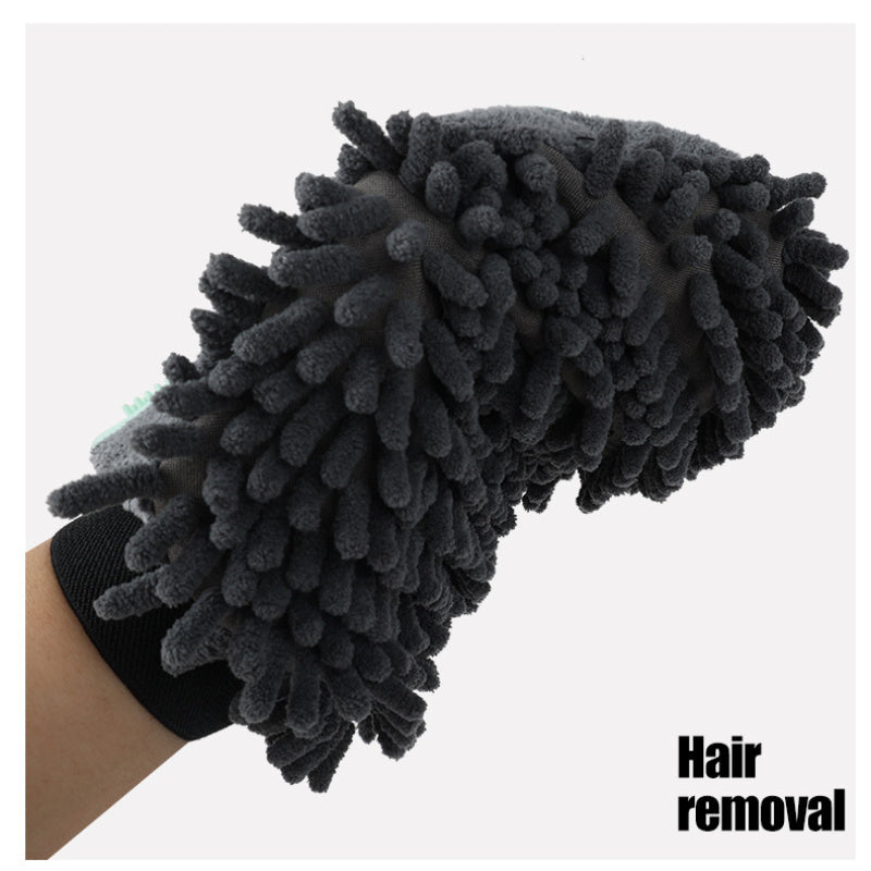 Pet 2-in-1 Grooming Bathing Massage Glove