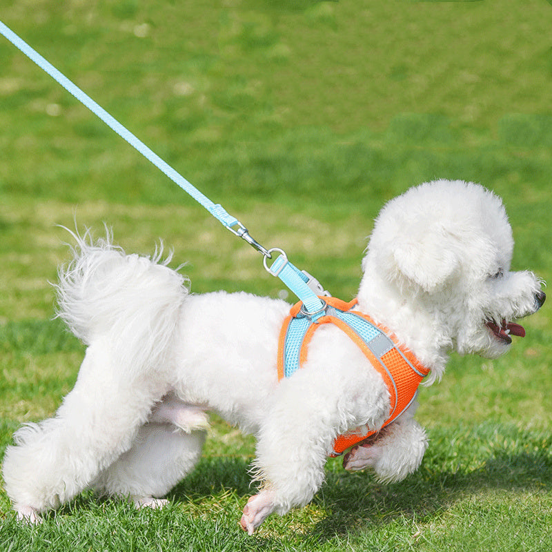Vest-style Pet Harness Reflective Leash